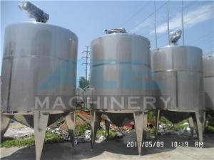 Sanitary Stainless Steel Liquid Mixing Tank 4000litres Sanitary Cold and Hot Mixing Tank