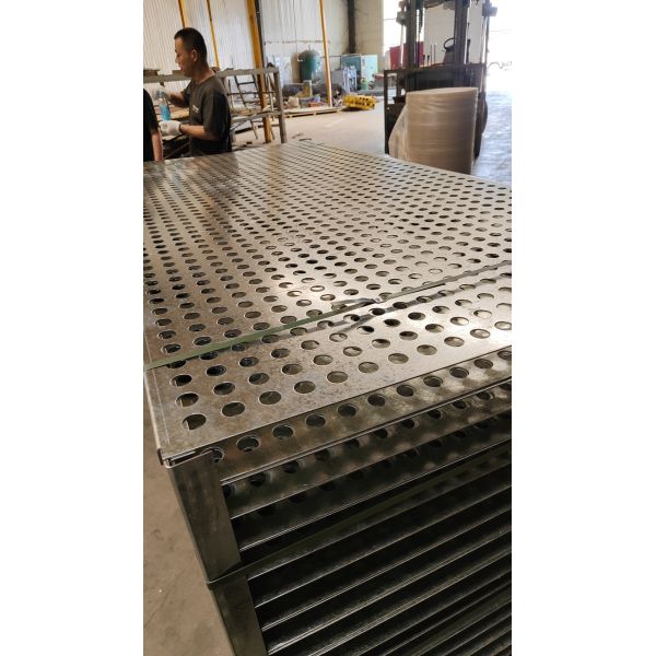 Decorative Column Cladding Perforated Aluminum Sheet With 0.8mm Thick