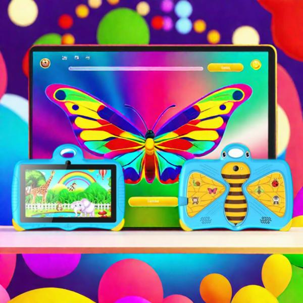 Capacitive Screen 2GB Memory Capacity 7 Inch Quad-Core HD Educational Tablet for Kids WiFi Android 13 OS OEM Product