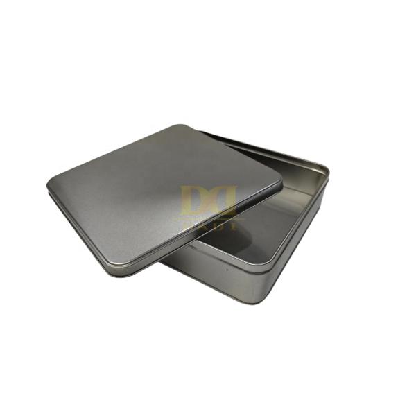 DADI Printed Storage Tins Square Tinplate Empty Cameo Printing Square Candy Tin Box