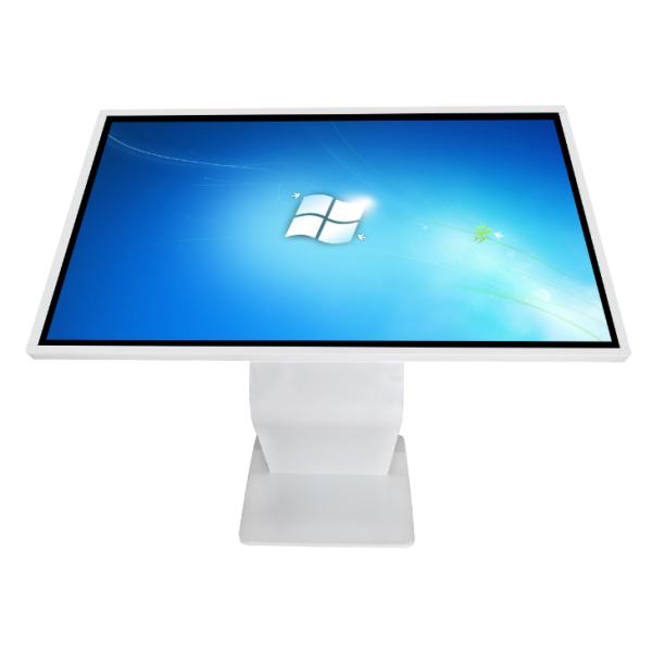 55 Inch 1920x1080 Standing Interactive Desk Kiosk