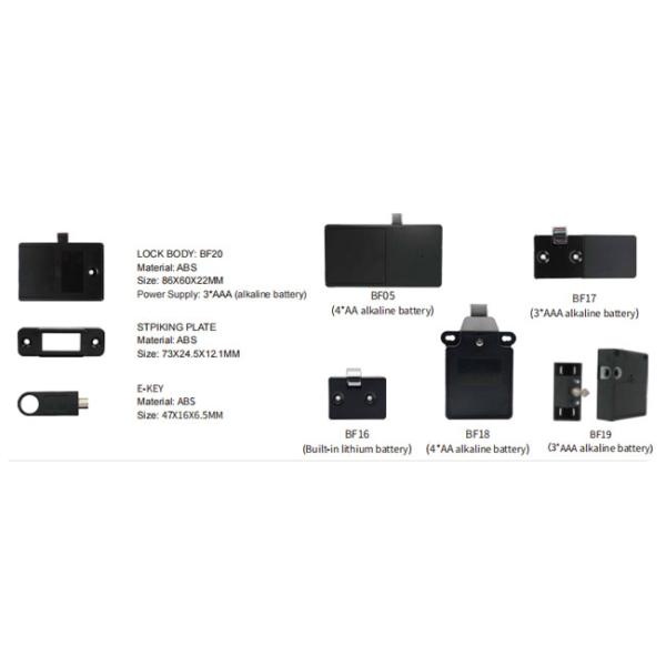 Electronic Fingerprint Drawer Lock Intelligent Cabinet Door Lock Digital Smart