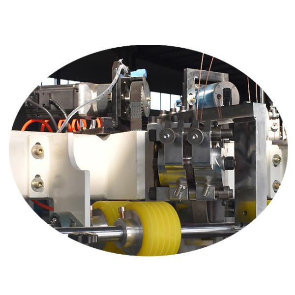 Semi Auto Cardboard Box Corrugated Stitching Machine 60pcs/min