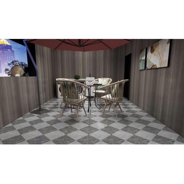 Matt Glazed Ceramic Rustic Tile Gray 40x40cm Indoor Wall Floor