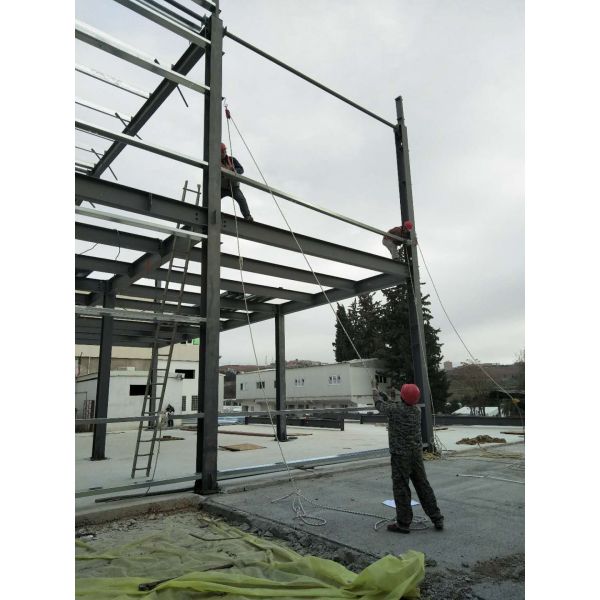 Multi-Material Composite Steel Structure Curtain Wall Keel with High Fire Resistance for Precise Adaptation in Commercial Complexes