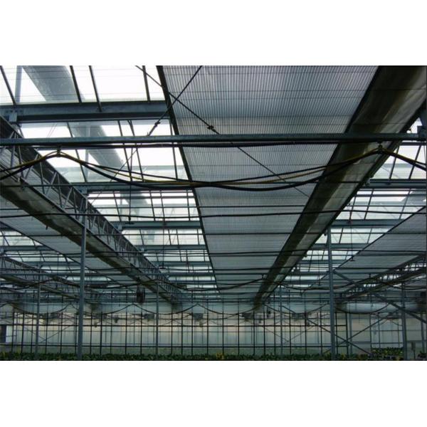 Polycarbonate Venlo Greenhouse for Flower With Shading Systems