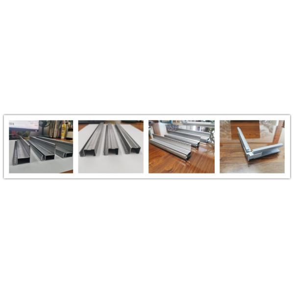 Closed Type Solar Roll Forming Machine Module Frame Section Line Speed 40 - 50m/Min