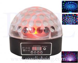 Buy cheap RGB LED Effects Lighting LED Crystal Ball Light Mini Magic Ball For Disco product