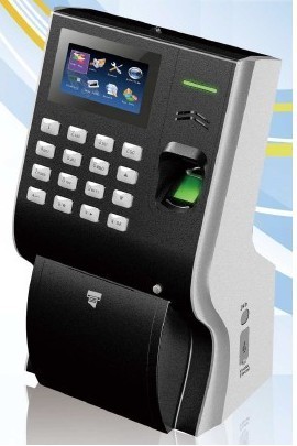 LP400 FINGERPRINT TIME ATTENDANCE WITH PRINTER TCP/IP SOFTWARE AVAILABLE BLACK COLOR HIGH QUALITY