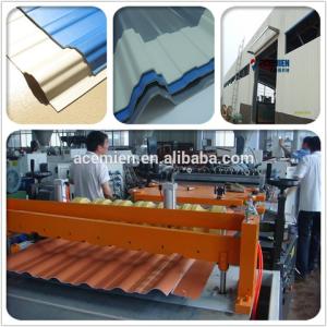 plastic sheet roofing tile machine