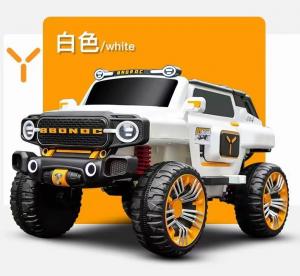 China 2023 White PP Four-wheel Electric Vehicle Upgradable to Four-wheel Drive for Children on sale