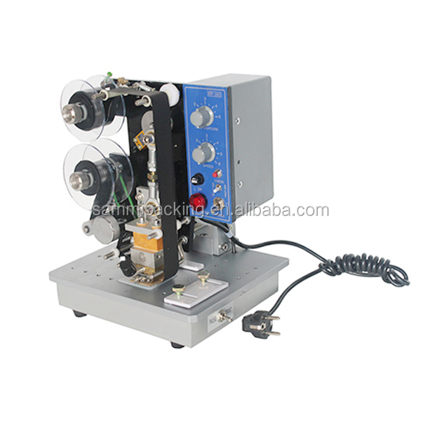 Semi-Automatic Date Stamping and Numbering Printing Machine Coding Machines for Plastic Bag Paper