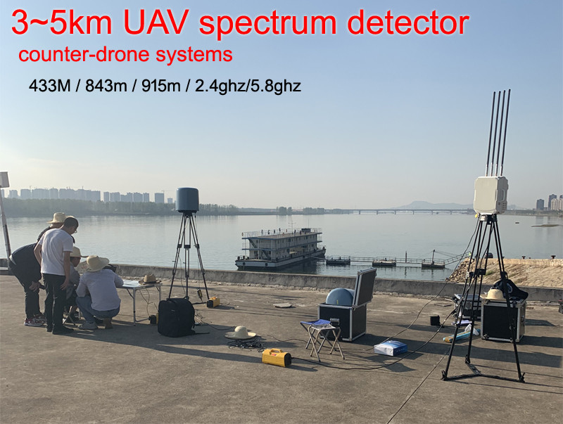 Buy cheap 3~5kM 5° RMS IP65 3s Spectrum Drone Detection System product