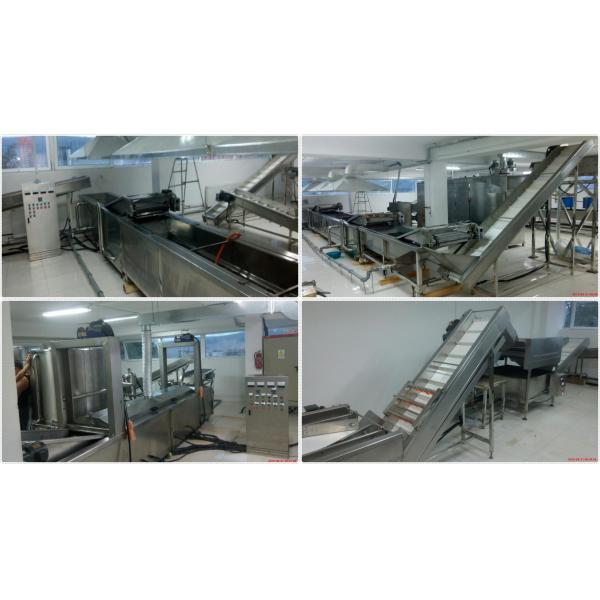 Ss304 Material French Fries Processing Line Food Processing 12 Months Warranty