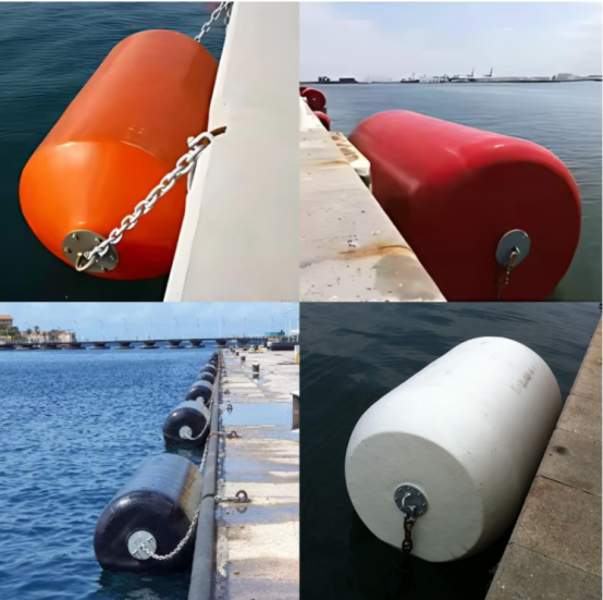 2*3.5M Foam Filled Fender with EVA Foam Core and Wear-resistant Polyurea 10-Year Lifespan for Ship Protection