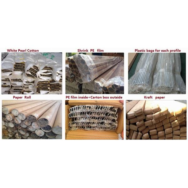 Various Color Powder Coating Aluminum Extrusion Profiles Window and Door Tanzania