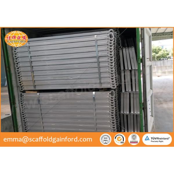 Scaffolding steel plank with 43mm 50mm hooks with 600mm 1800mm for scaffolding projects