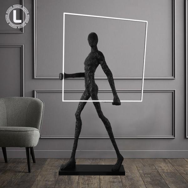 Man Floor Lamp Standing Lighting for living room or bedroom Beside retro floor lamp(WH-VFL-16)