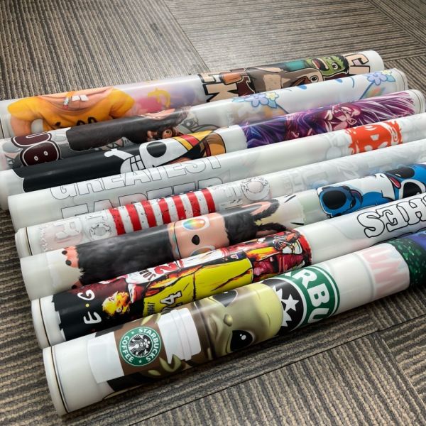 Custom DTF Heat Transfer Stickers with High-Resolution Printing, Machine Washable and High Stretch for T-Shirts