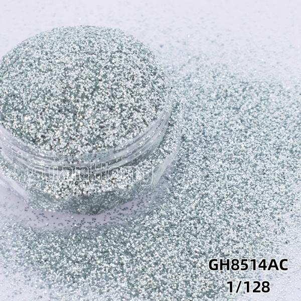 Teal Purple Chunky Hexagon Solvent Resistant Glitter Dust Oil Based For DIY Craft
