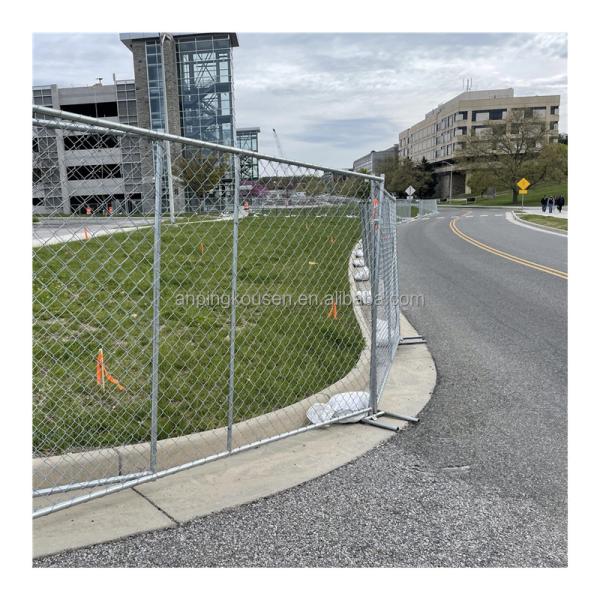 Australian Standard Temporary Fence Panel Size 6ft x 10ft for Event Construction Site