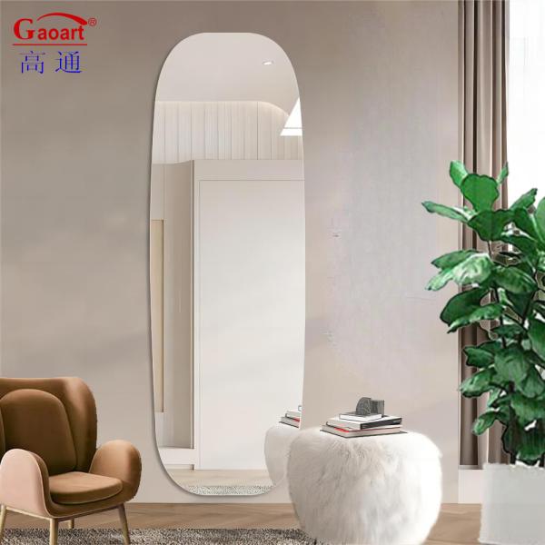 Full Length Glass Mirror Dresser for Every day Occasion Entrance Bathroom Salon Bedroom