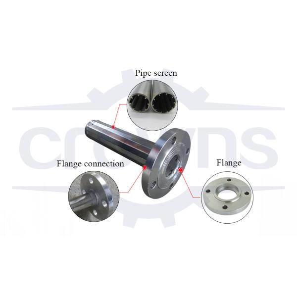 Stainless Steel Johnson Screen Tube Wedge Wire Resin Traps For Vacuum Infusion
