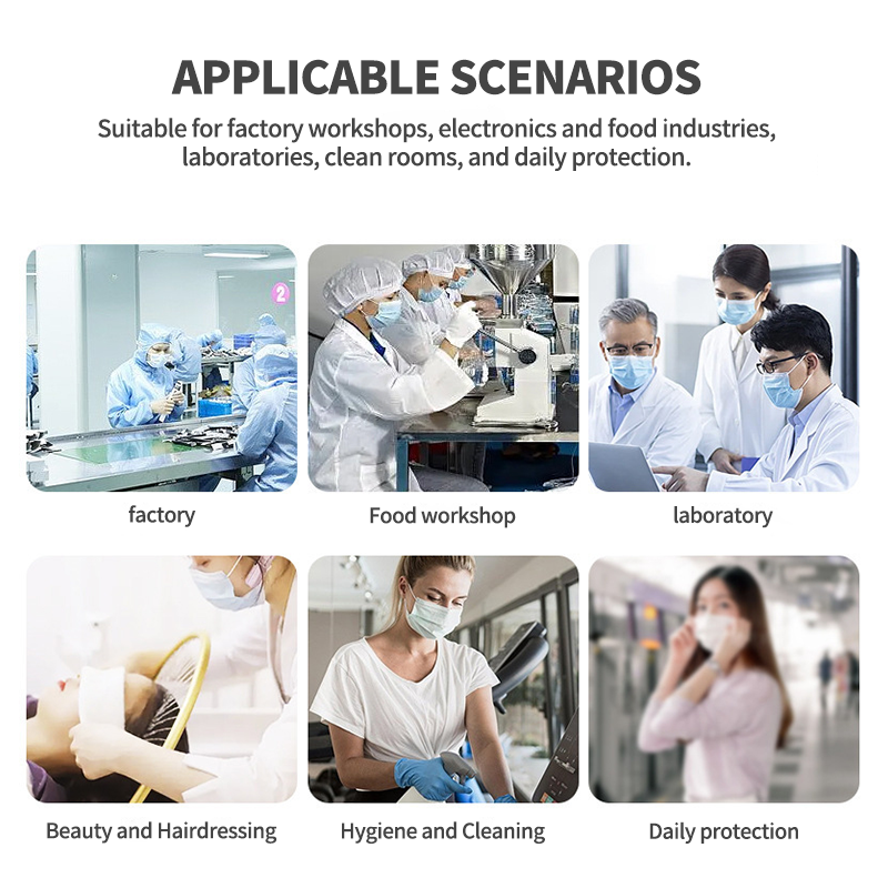 Professional Grade Fluid Resistant Surgical Mask Sterile EN14683 Type IIR High Filtration Protection ISO13485 Certified