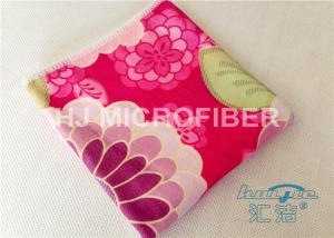 Buy cheap Washing Lint Free Printed Microfiber Cloth For Cleaning , Microfiber Terry Cloth product