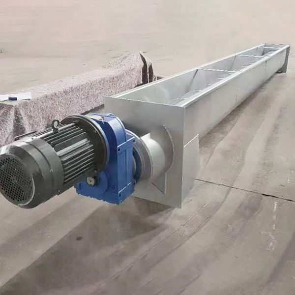 Stainless Steel Shaftless Screw Conveyor with Easy Maintenance Superior Sealing and Anti-Wrapping Performance