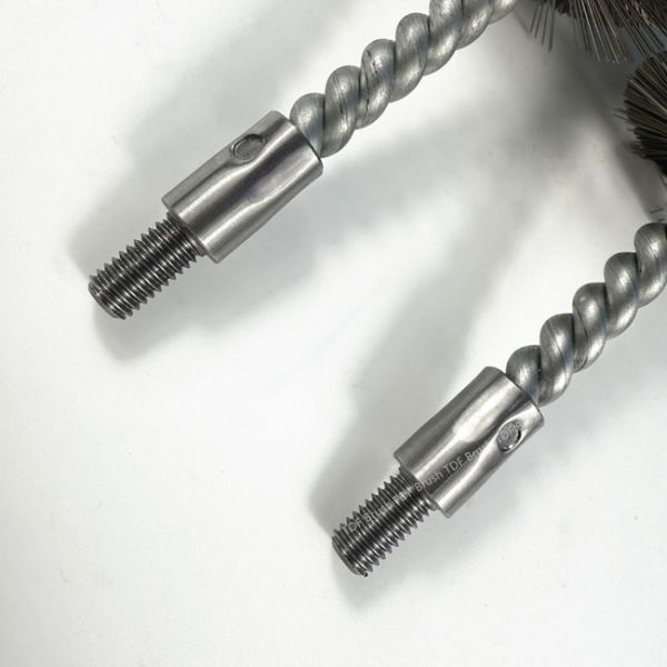 Stainless Steel Twisted Wire Tube Cleaning Brush Custom Size Durable