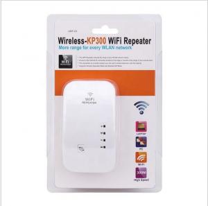 Buy cheap ODM KP300W Long Range Wifi Access Points 802.11n 300Mbps Wifi Repeater Booster product