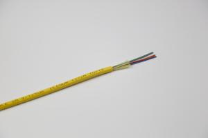 8 Core Single Mode Fiber Optic Cable Soft Flexible 900um Tight Easy To Splice