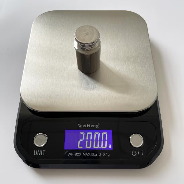 Maximum Weight Recommendation 10 kg Polygon WeiHeng WH-B23 Digital Food Scales 0.1g Stainless Steel