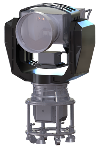 Gyro Stabilized , Cooled MWIR Thermal Imager,High Tracking Accuracy Super Long Range EO IR Camera