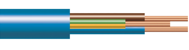 318-AG Arctic Grade PVC Cable with Plain Copper Conductor for -40 Degrees and 500V Applications