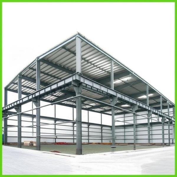 Simple Install Bolt Up Prefab Steel Workshop Factory Staff Living Quarters Prefabricated Industrial Storage Building