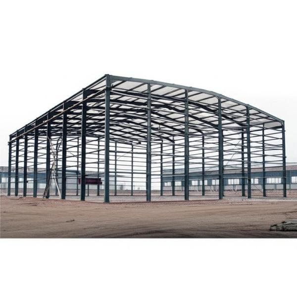 High Anti-rust Bolt Connection Prefab Steel Workshop Wind Snow Resistant Industrial Building Single Sheet Sandwich Panel Enclosure System