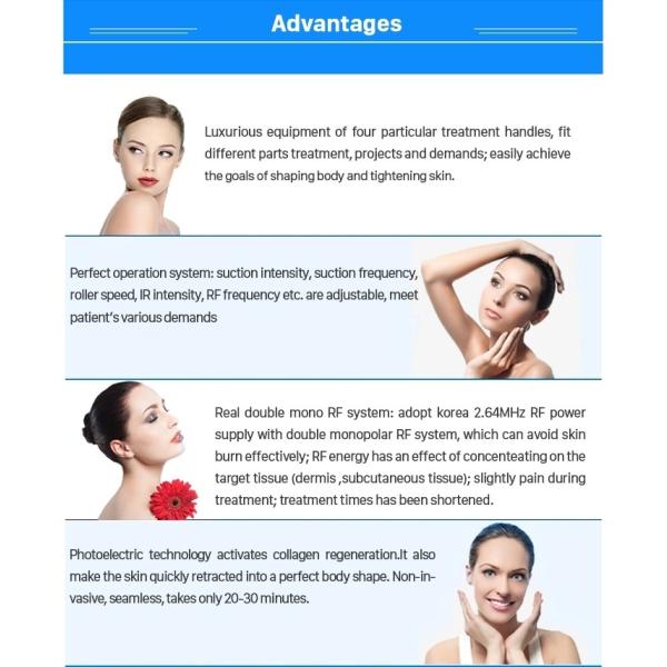 cavitation fat remove Massager beauty weight lose velaslim roller rf vela slim machine