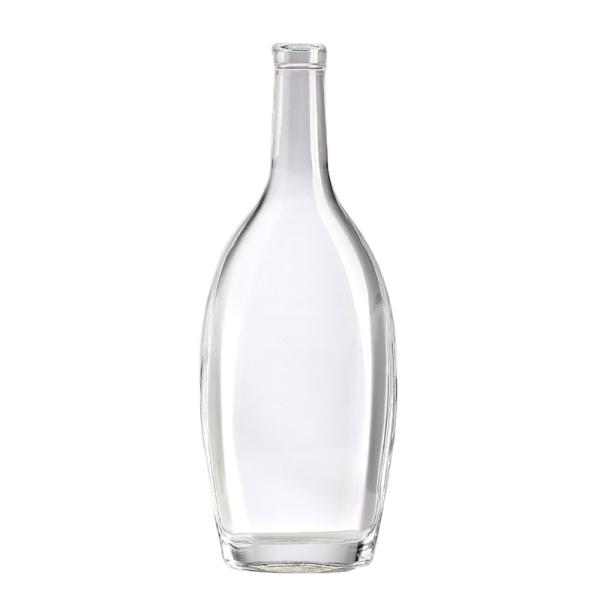 Octagonal Diamonds Glass Juice Bottle Customized Logo Beverage Clear Hot Stamping Welcom