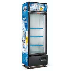 Buy cheap Tall Commercial Single Door Upright Display Freezer 270L Sleek Design from wholesalers