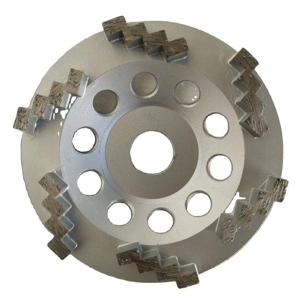 YSD Cup Wheel Grinders Diamond Grinding Wheels For Removal Mastics Epoxy Floor Coating