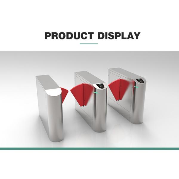 PMMA 0.4S SS304 Access Control Flap Barrier With Visitor System