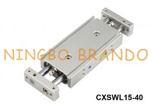 China SMC Type CXSWL15-40 Double Guided Rod Pneumatic Cylinder on sale
