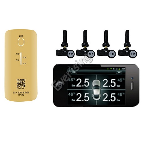 Car TPMS SensorT PMS System Tyre Pressure Monitoring System Sensor for Iphone Android Phone