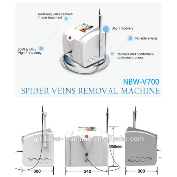 30MHz high frequency150W portable Laser Spider Vein Removal Machine
