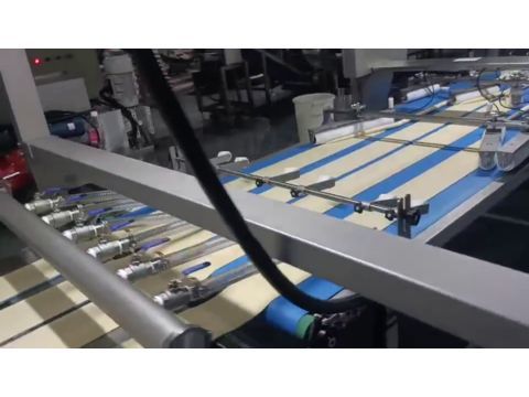 Industrial Laminated Toast Loaf Production Line High Capacity Danish Bread Processing Plant