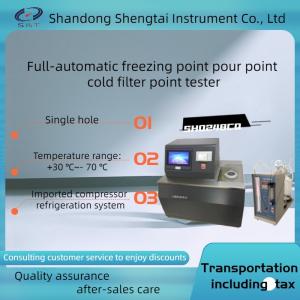 China Automatic Freezing Point Measuring Instrument With Single Hole Compressor Refrigeration on sale