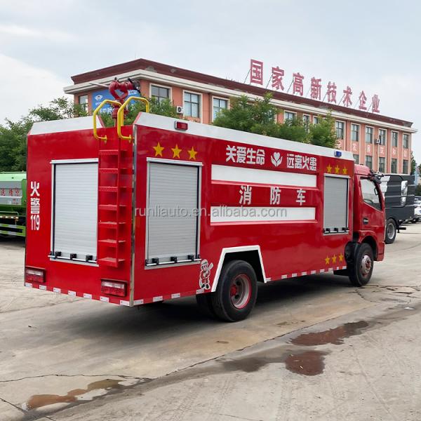 Factory DFAC DongFeng 8 Ton Fire Rescue Fighting Water Fire Truck