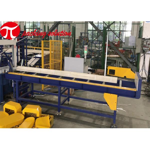Automation PE PVC Pipe Packing Machine Collecting Strapping Line 2000mm/3000mm Length
